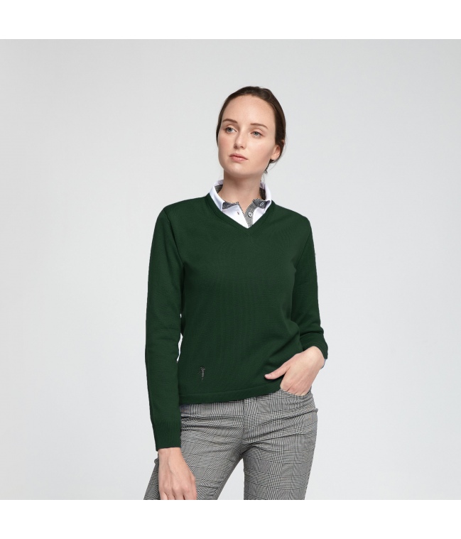 Sueter de pico mujer clearance