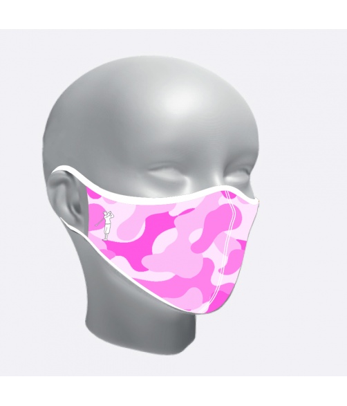 Mascarilla higiénica camuflaje JUNIOR