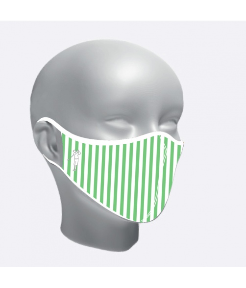 Mascarilla Higienica Sport Rayas