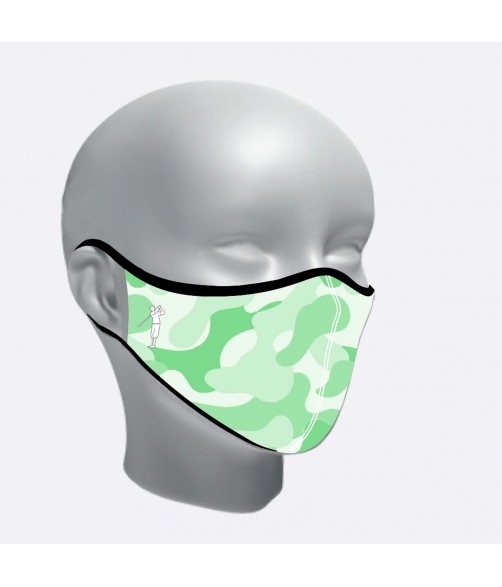 Mascarilla higienica Sport camuflaje