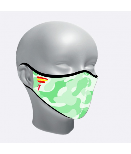 Mascarilla higienica Sport camuflaje España