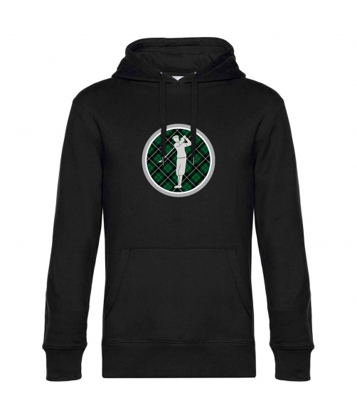 Sudadera capucha ecológica escocés