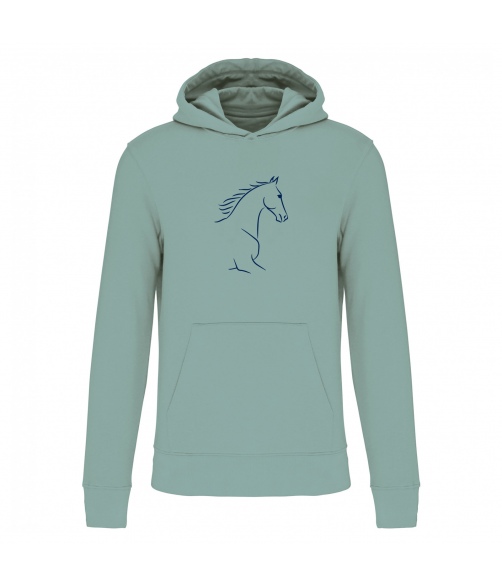 Sudadera capucha caballo