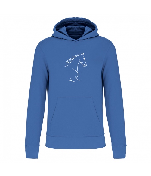 Sudadera capucha caballo