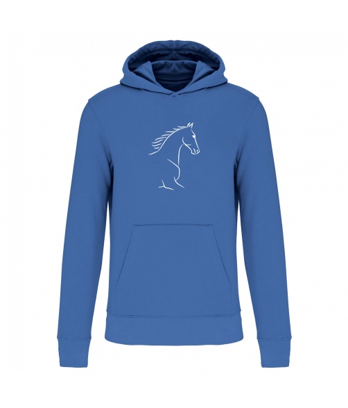 Sudadera capucha caballo